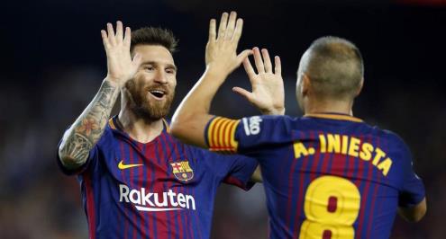 رئيس برشلونة: ميسي الأفضل.. لكن إنييستا الأكثر أهمية